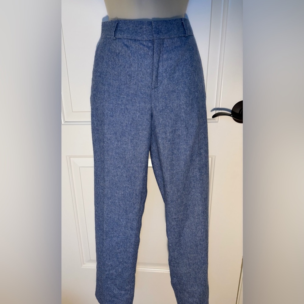 Banana Republic Wool Textured Trousers